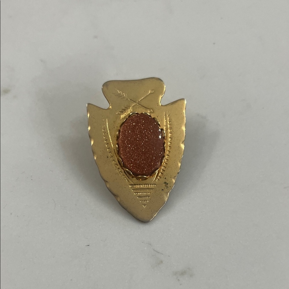 Gold and Brown Women's Jewelry Piece
